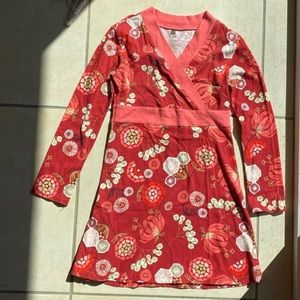 Girls Red Tea Collection dress